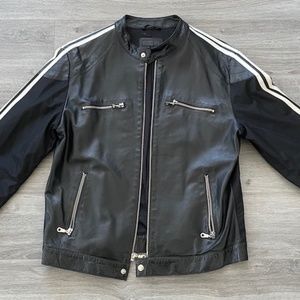 Men's moto jacket
